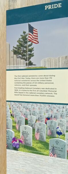 FORT SNELING MEMORIAL RIFLE SQUAD PLAQUE B