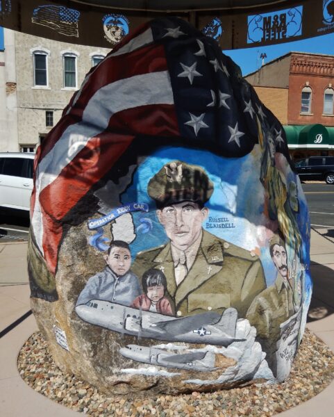 MINNESOTA’S 1ST FREEDOM ROCK COMES TO KASSONM MEMORIAL SIDE D