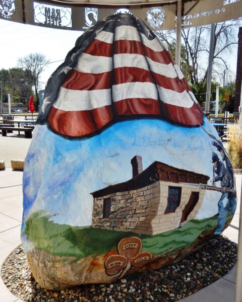 MINNESOTA’S 1ST FREEDOM ROCK COMES TO KASSONM MEMORIAL SIDE A