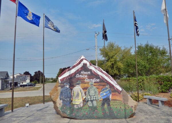 WINNESHIEK COUNTY FREEDOM ROCK MEMORIAL SIDE C