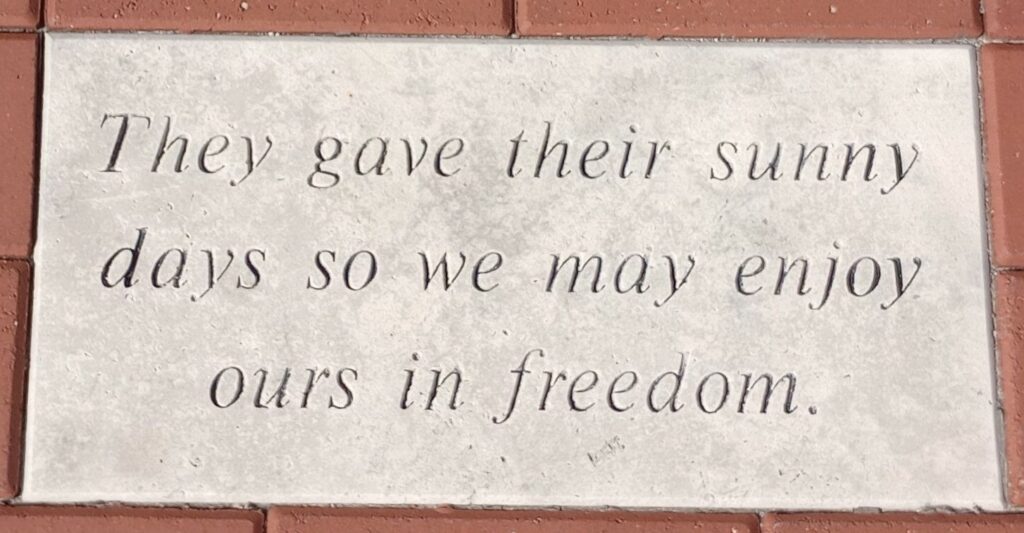 CLINTON COUNTY VETERANS MEMORIAL STONE