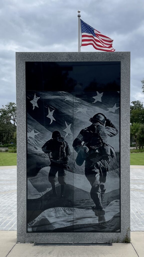 GLENN COUNTY WAR VETERANS MEMORIAL STONE A