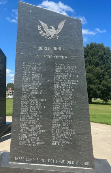 PEMISCOT COUNTY AMERICAN LEGION POST #88 MEMORIAL PARK STONE A
