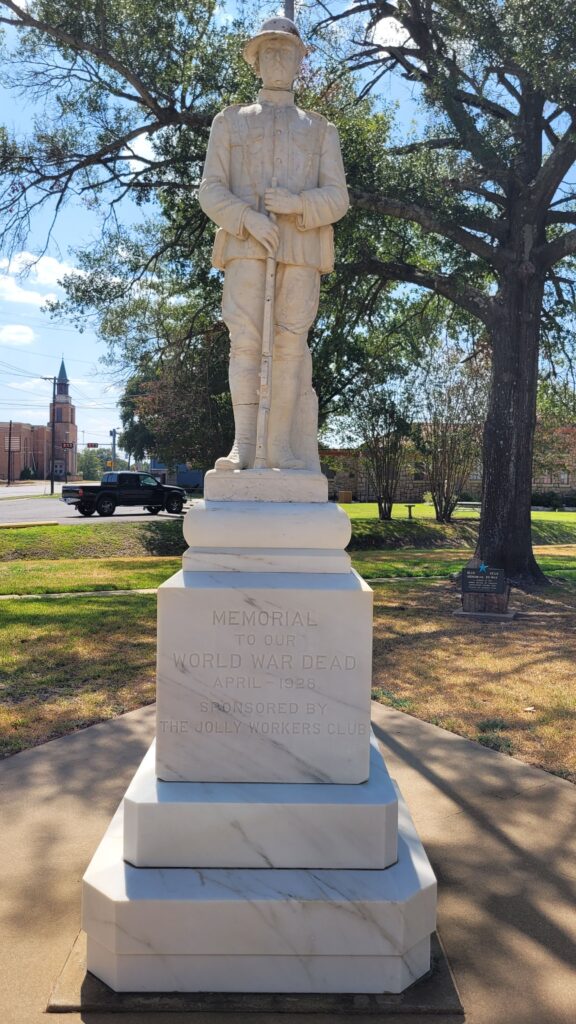 CHEROKEE COUNTY WORLD WAR DEAD MEMORIAL