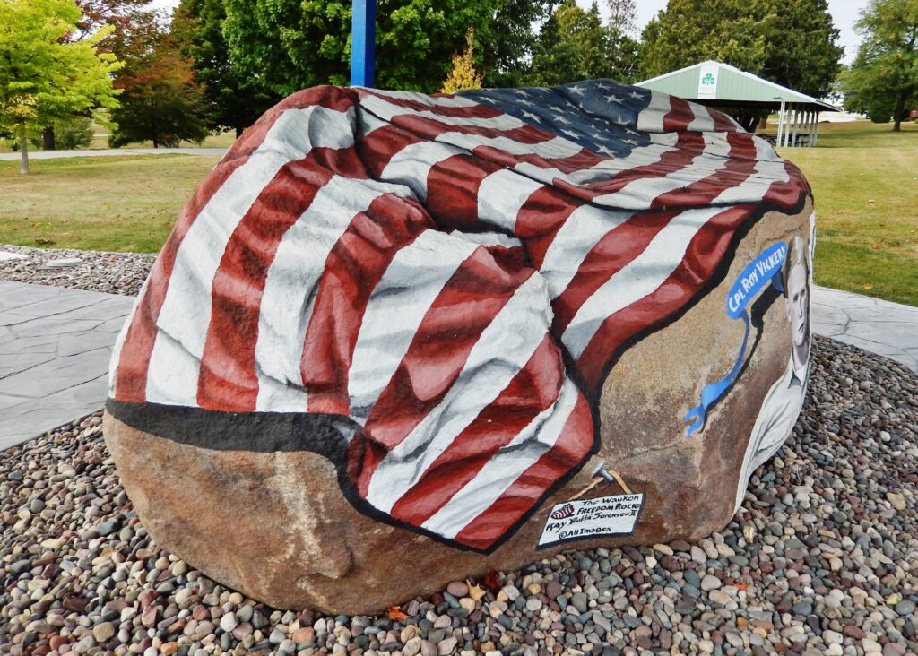 ALLAMAKEE COUNTY FREEDOM ROCK VETERANS MEMORIAL SIDE D