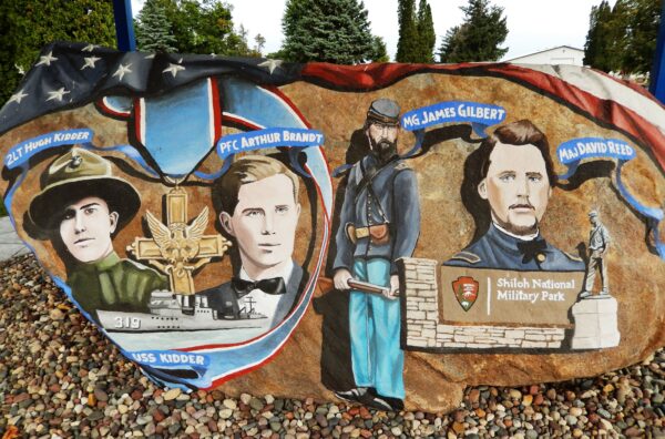 ALLAMAKEE COUNTY FREEDOM ROCK VETERANS MEMORIAL SIDE A