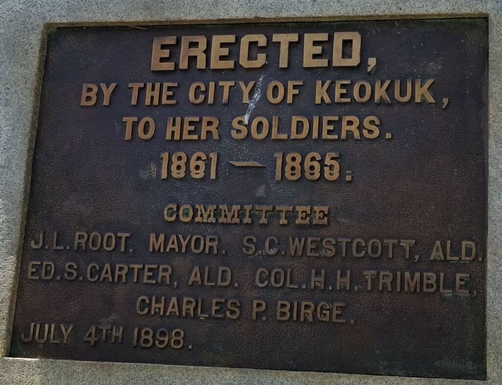 SAMUEL RYAN CURTIS CIVIL WAR MEMORIAL PLAQUE