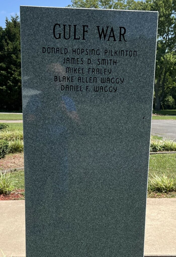 LAWRENCE COUNTY WAR VETERANS MEMORIAL STONE J