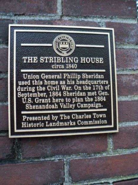 THE STRIBLING HOUSE WAR MEMORIAL PLAQUE