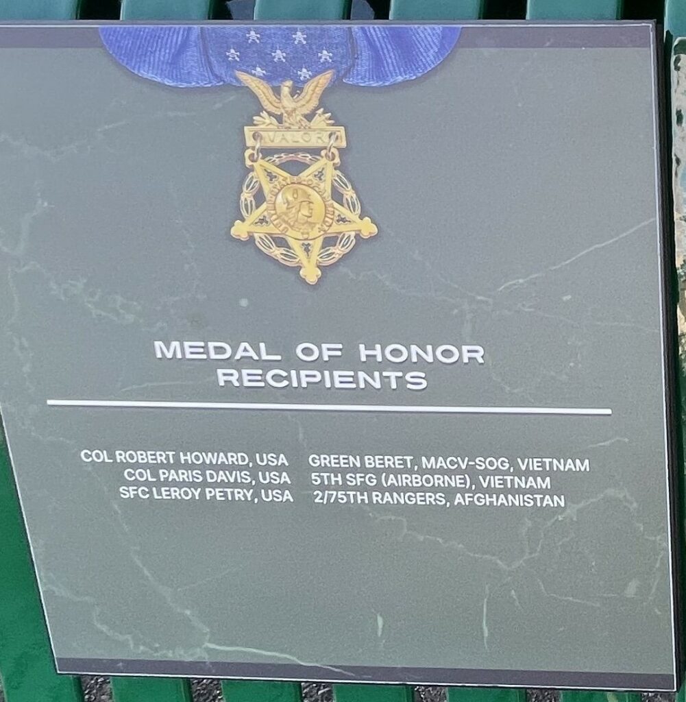 SPECIAL OPS MEMORIAL BENCH PLAQUE C