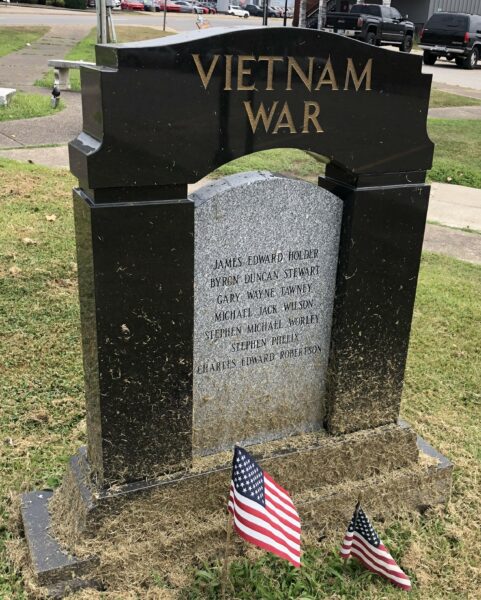 CITY OF SOUTH CHARLESTON VIETNAM VETERANS MEMORIAL FRONT