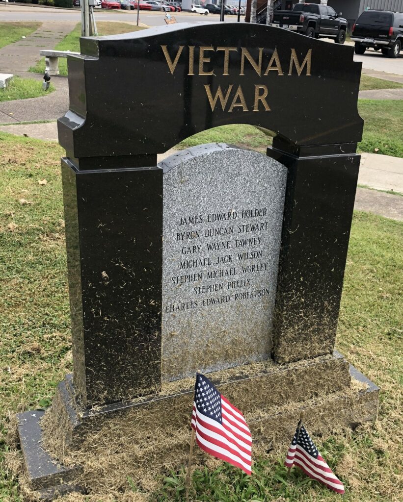 CITY OF SOUTH CHARLESTON VIETNAM VETERANS MEMORIAL FRONT