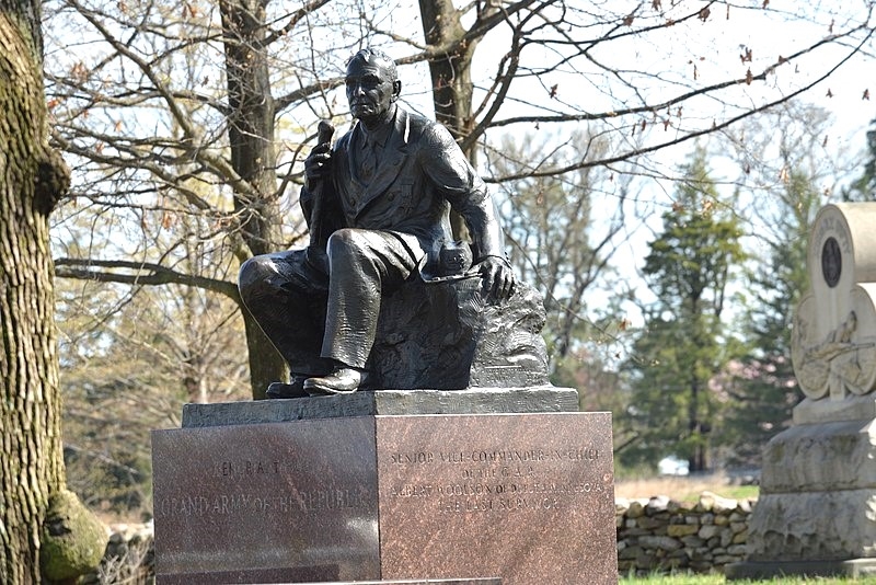 ALBERT HENRYH WOOLSON GETTYBURG CIVIL WAR MEMORIAL