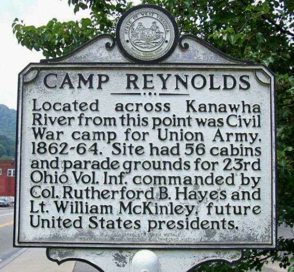 CAMP REYNOLDS WAR MEMORIAL MARKER