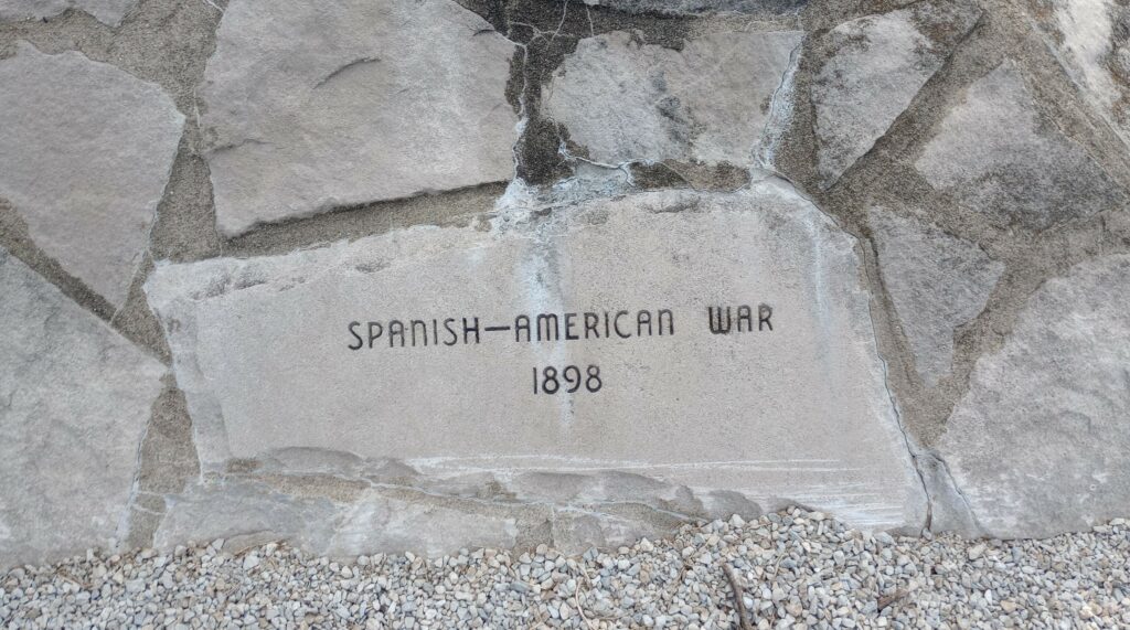 CRAWFORD COUNTY PATRIOTS MEMORIAL CANNON STONE K