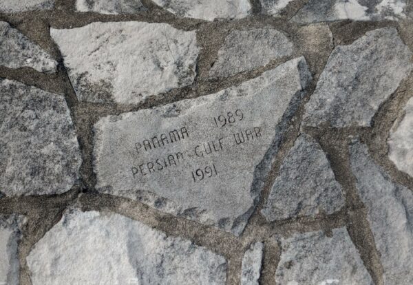 CRAWFORD COUNTY PATRIOTS MEMORIAL CANNON STONE H