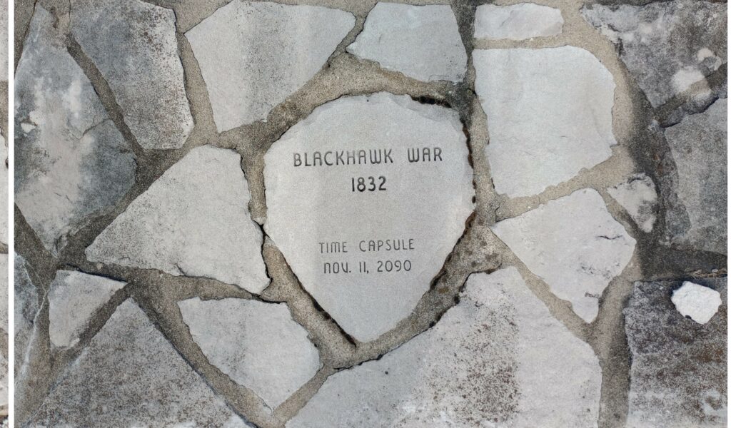 CRAWFORD COUNTY PATRIOTS MEMORIAL CANNON STONE E