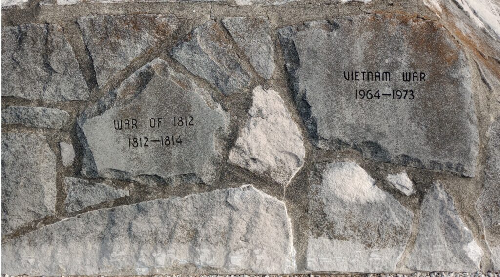 CRAWFORD COUNTY PATRIOTS MEMORIAL CANNON STONE B