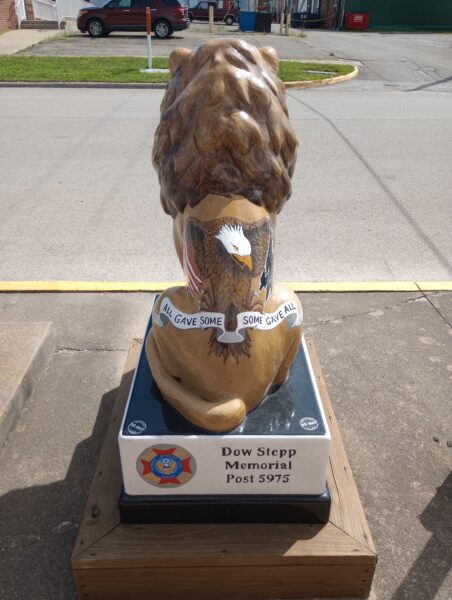 VFW POST 5975 VETERANS MEMORIAL BACK