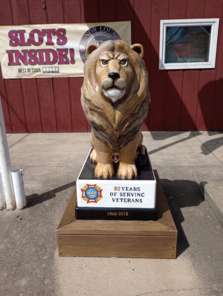 VFW POST 5975 VETERANS MEMORIAL FRONT
