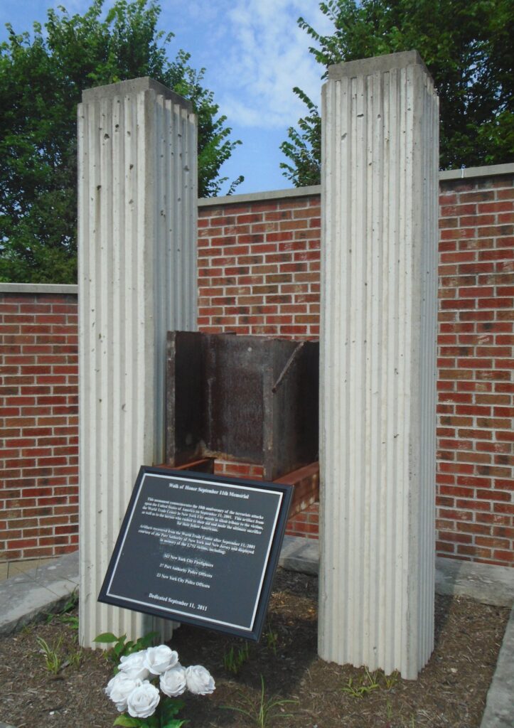 WALK OF HONOR SEPTEMBER 11TH MEMORIAL