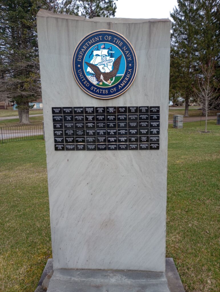 SIDNEY DEPARTMENT OF THE NAVY MEMORIAL