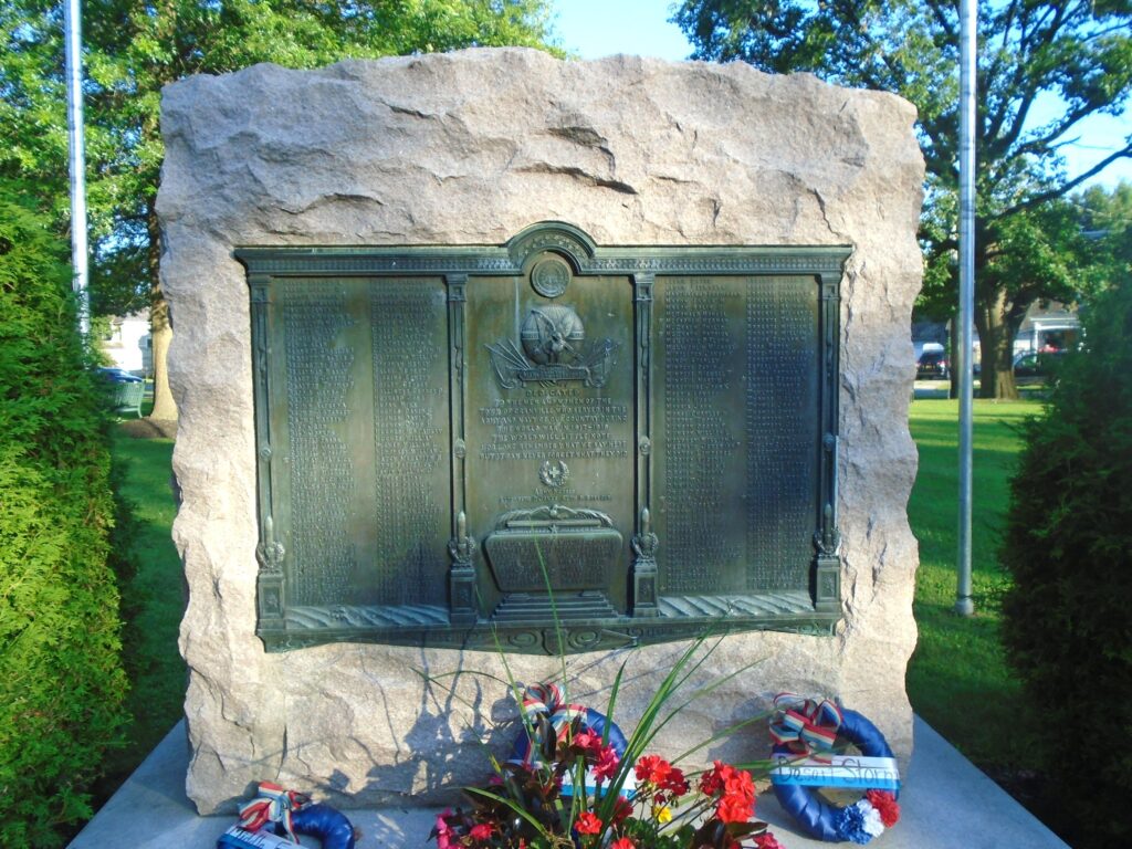 GRANVILLE WORLD WAR MEMORIAL