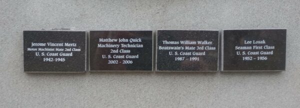 SIDNEY UNITED STATES COAST GUARD MEMORIAL HONOR ROLL