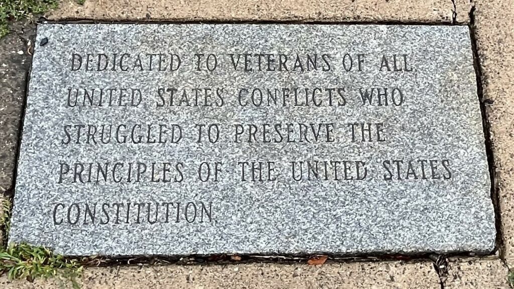 VETERANS OF ALL UNITED STATES CONFLICTS MEMORIAL STONE