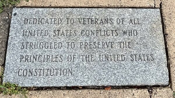 VETERANS OF ALL UNITED STATES CONFLICTS MEMORIAL STONE