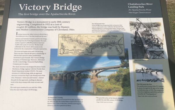 VICTORY BRIDGE WAR MEMORIAL PANEL