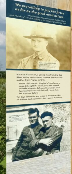 WE ARE WILLING TO PAY THE PRICE WAR MEMORIAL PLAQUE A