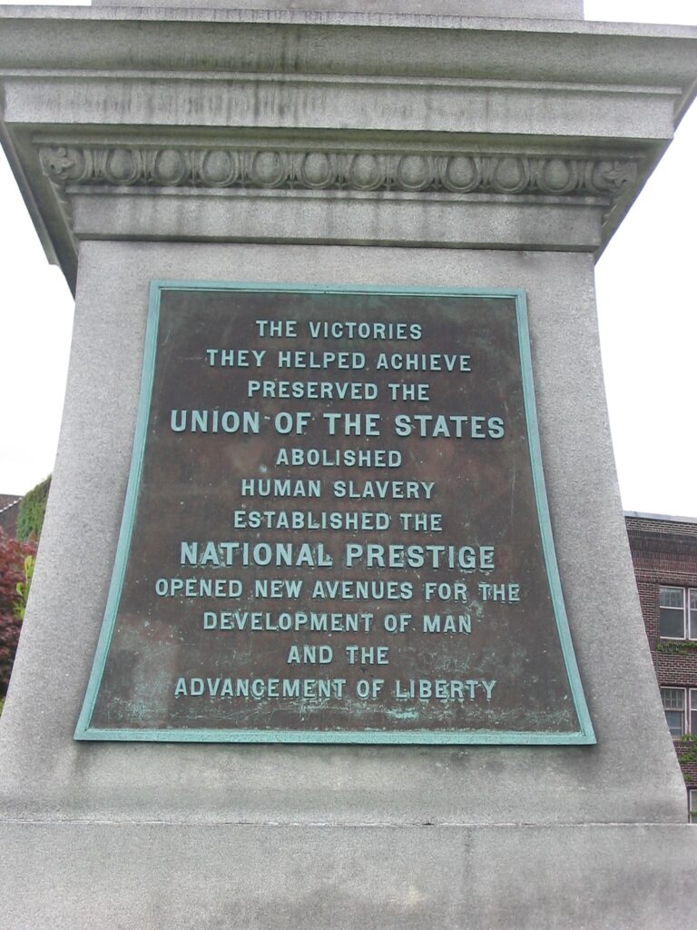 SAINT PAUL CIVIL WAR MEMORIAL PLAQUE B
