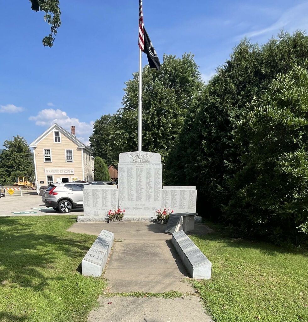 CIVIL WAR VETERANS OF NORTHFIELD, MA MEMORIAL WALK