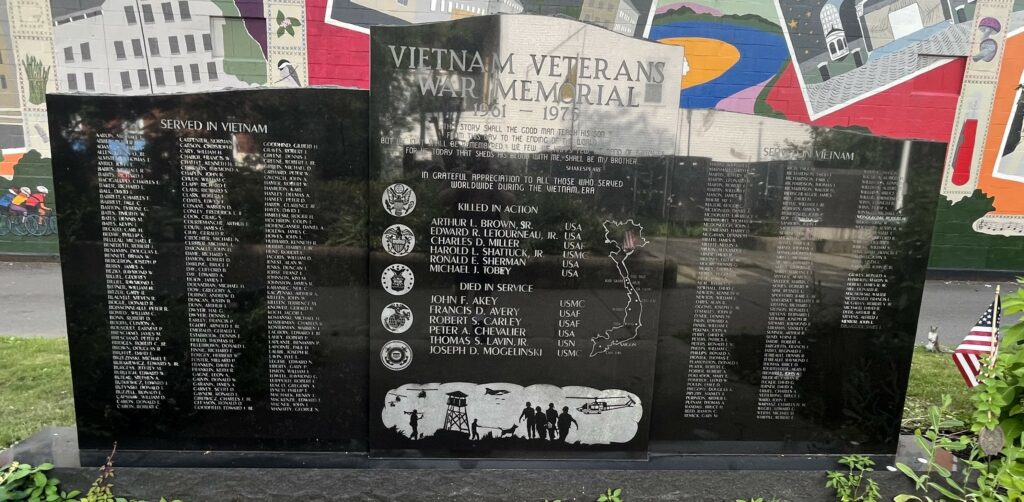 GREENFIELD VIETNAM VETERANS WAR MEMORIAL