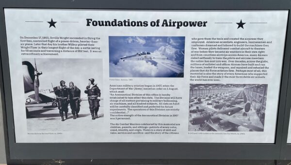 AIR WARRIOR COMBAT MEMORIAL PANEL R