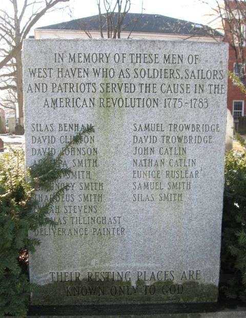 WEST HAVEN REVOLUTIONARY WAR MEMORIAL