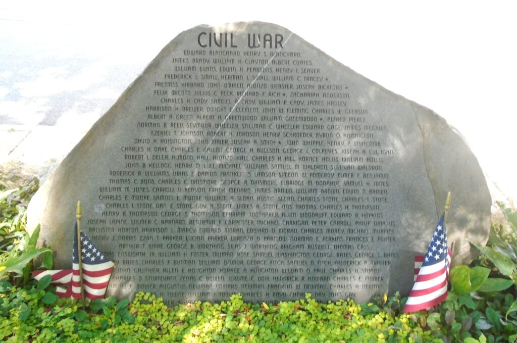 WINDSOR CIVIL WAR HONOR ROLL MEMORIAL,