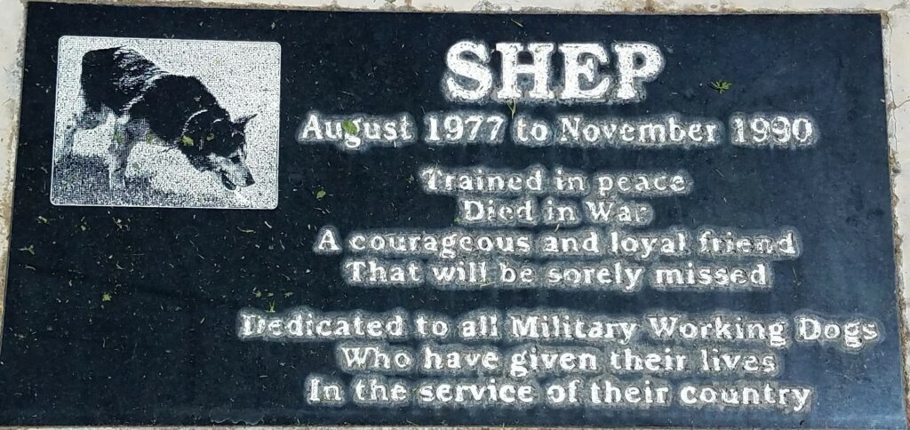 SHEP WAR MEMORIAL PLAQUE