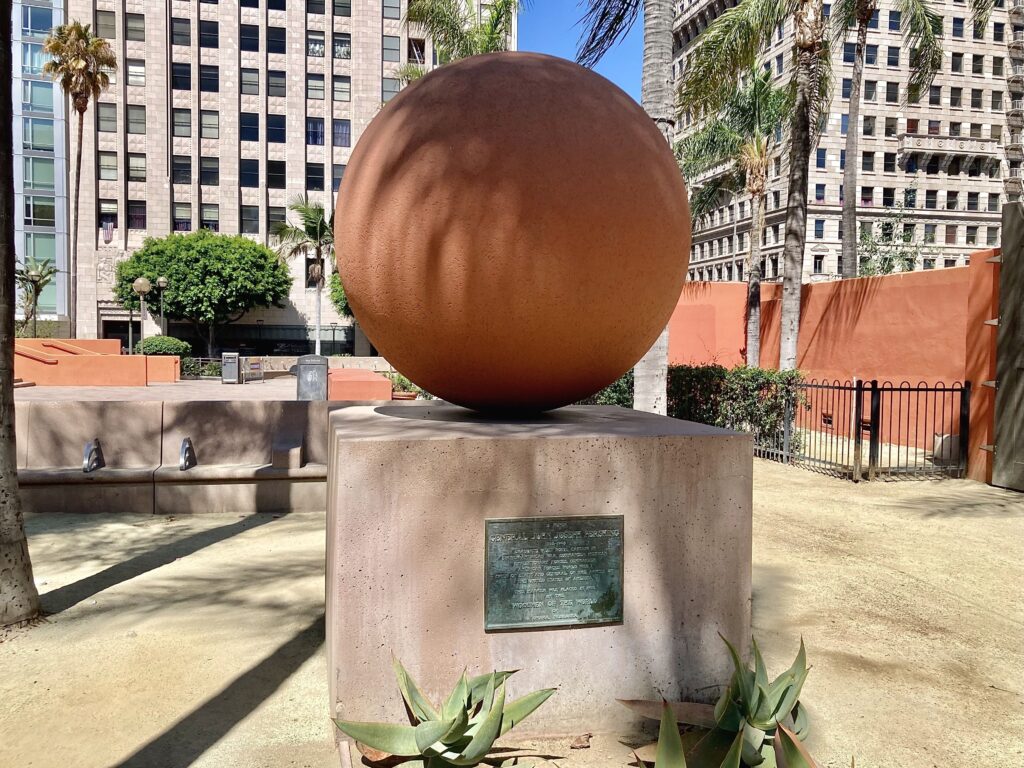 GENERAL JOHN JOSEPH PERSHING WAR MEMORIAL GLOBE