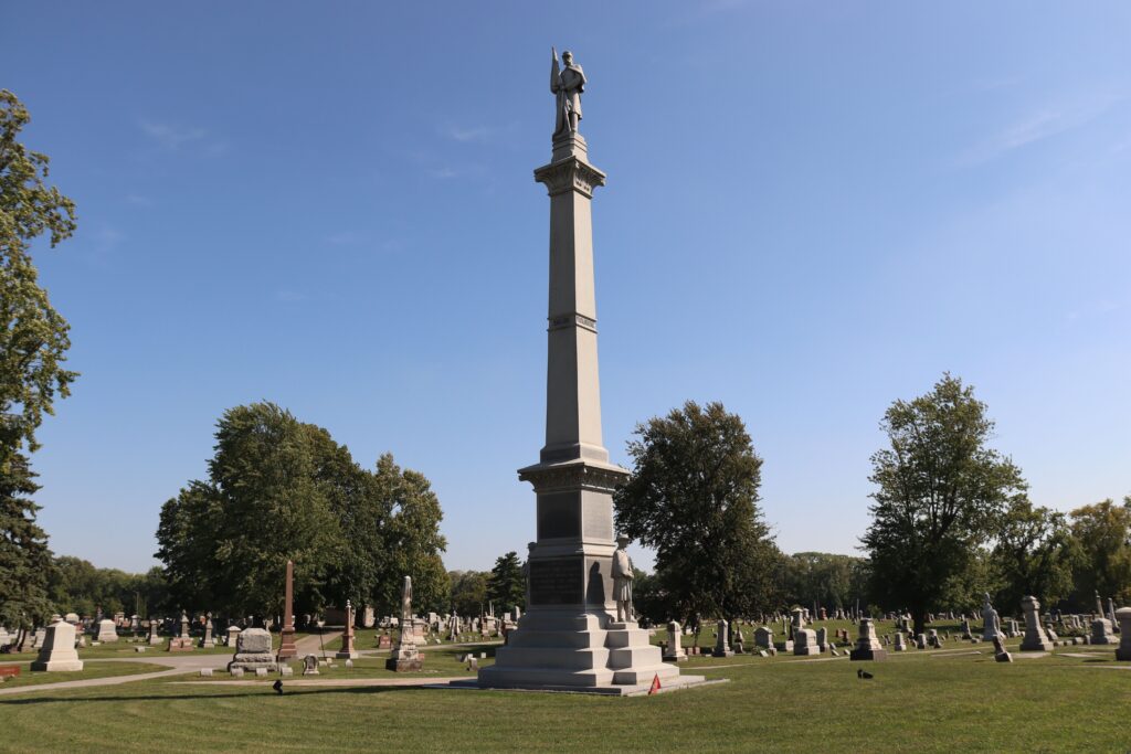 HOWARD COUNTY SOLDIERS AND SAILORS MONUMENT