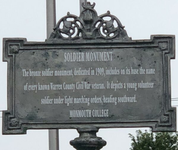 SOLDIER MONUMENT MARKER