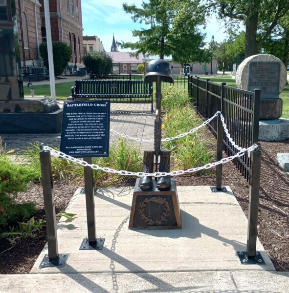 VFW POST 5975 AUXILIARY BATTLEFIELD CROSS MEMORIAL