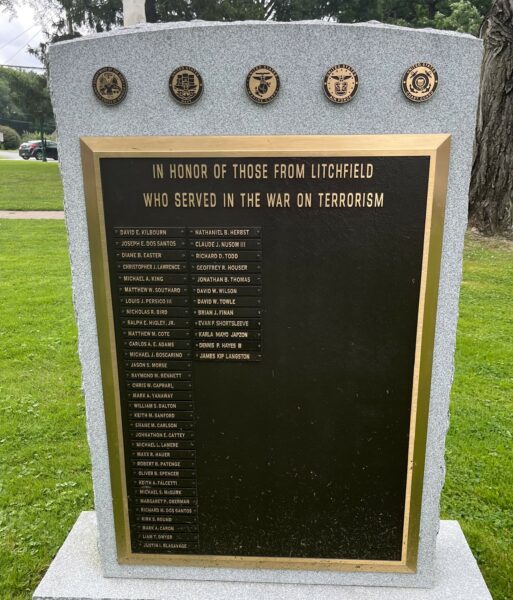 LITCHFIELD WAR ON TERRORISM MEMORIAL