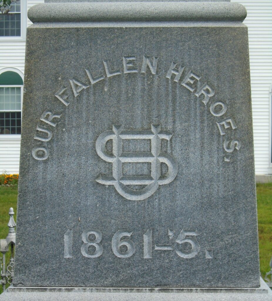 OUR FALLEN HEROES CIVIL WAR MEMORIAL SIDE A