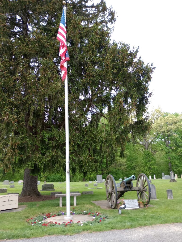 BOSTON TOWNSHIP CIVIL WAR MEMORIAL CANNON