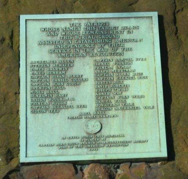 BROAD STREET CEMETERY REVOLUTIONARY WAR MEMORIAL