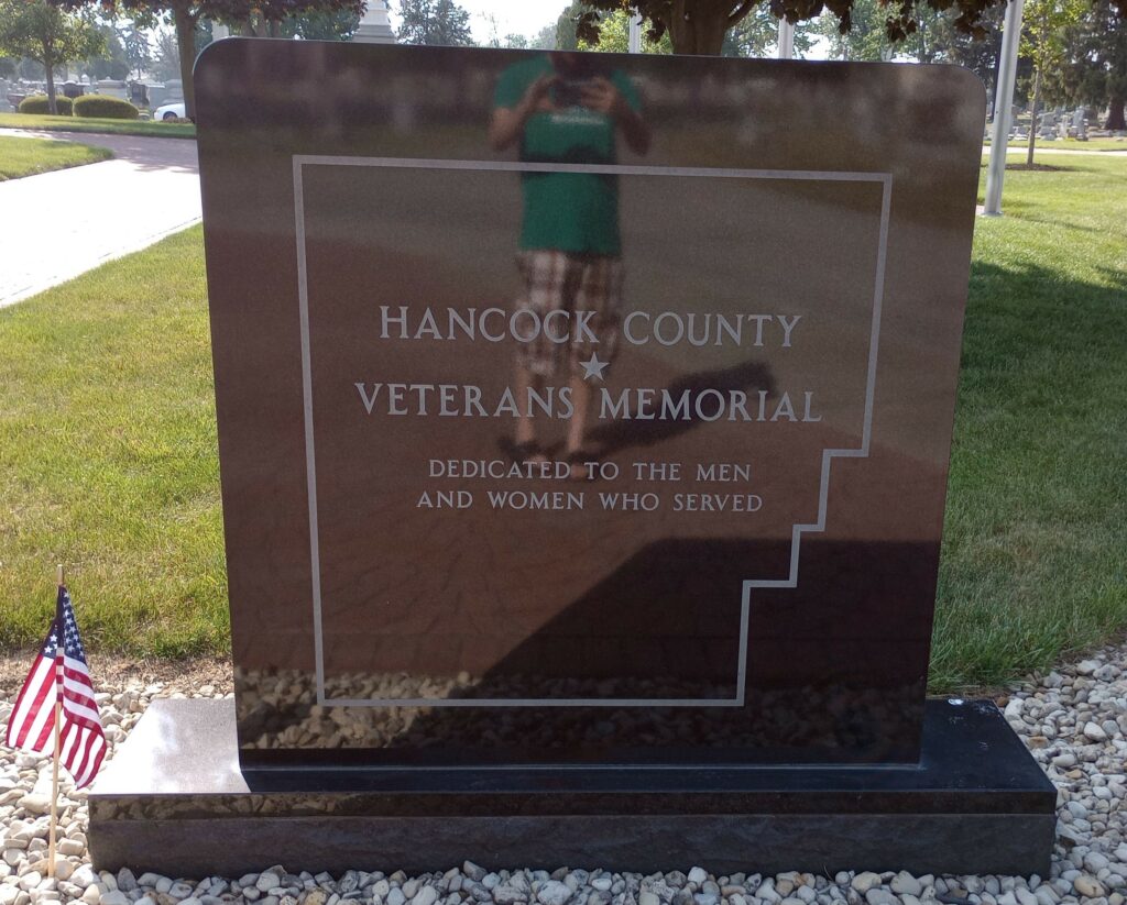 HANCOCK COUNTY VETERANS MEMORIAL FRONT