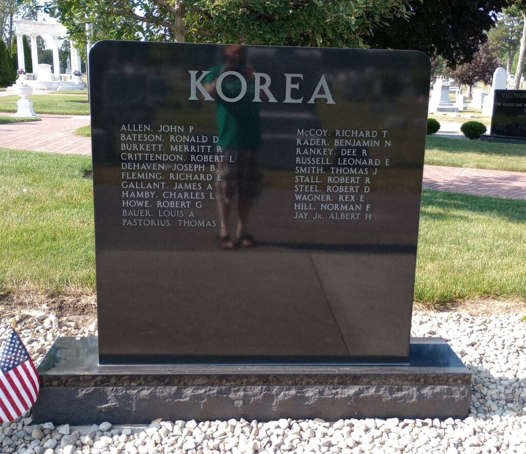 HANCOCK COUNTY KOREA WAR MEMORIAL FRONT