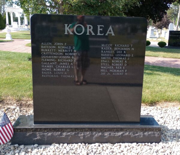 HANCOCK COUNTY KOREA WAR MEMORIAL FRONT